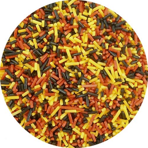 Jacobi Decor – Zuckerstreusel „schwarz rot gold“ 750g | Essbare Dekoration für Kuchen, Torten, Cupcakes, Desserts uvm. | Backzubehör für Fußball & EM Deutschland Jacobi Decor – Zuckerstreusel „schwarz rot gold“ 750g | Essbare Dekoration für Kuchen, Torten, Cupcakes, Desserts uvm. | Backzubehör für Fußball & EM Deutschland von Jacobi Decor