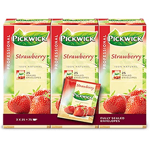 5 Gram Total, Pickwick Tee | Profi-Erdbeere | Tee Pickwick | Tee Holland | 75 Pack | 112 von Pickwick