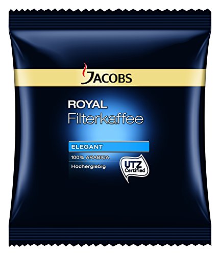 Jacobs Royal Elegant HY Filterkaffee - 80 x 60g Kaffee gemahlen, 100% Arabica von Jacobs