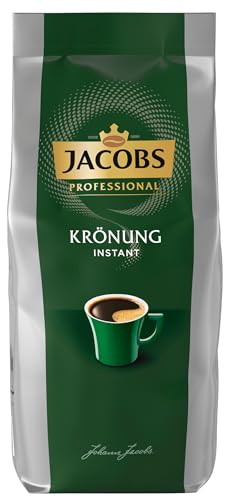 Jacobs Professional Krönung löslicher Bohnenkaffee, Instant Kaffee, 500 g im Vorteilsbeutel, für 280 Getränke von Jacobs