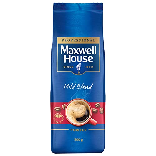 Maxwell House Mild Blend, 500g löslicher Instant Kaffee, ideal für den Vendingbereich, Intensität 2/5 von Maxwell House