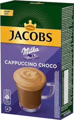 Jacobs 3-in-1 Instant-Kaffee-Likör mit 40 Stäbchen, Einzell-Portionen, frischer Vorrat von Grosshandel, kräftiger und reichhaltiger Kaffee von Jacobs