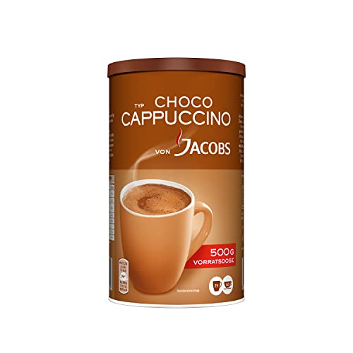 Jacobs VON JACOBS Choco Cappuccino, 500g Kaffeespezialitäten Dose von Jacobs