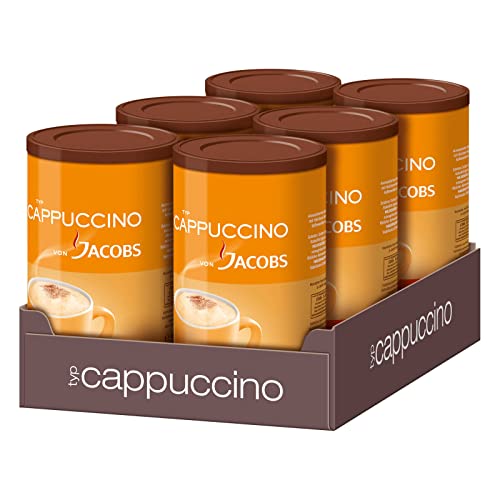 Cappuccino von Jacobs Dose, 6er Pack (6 x 400 g) von Jacobs