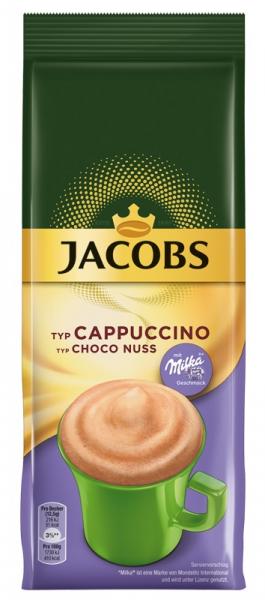 Jacobs Cappuccino Choco Nuss, Kaffeespezialitäten, Nachfüllbeutel von Jacobs