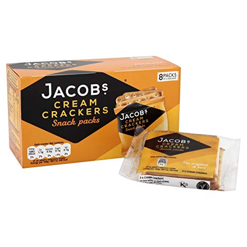 Jacobs Cream Crackers Snackpack, 185 g von Jacobs