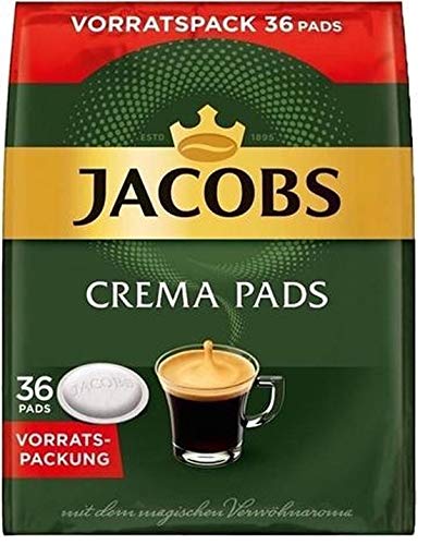 Jacobs Crema Kaffeepads 5 x 36 st. von Jacobs