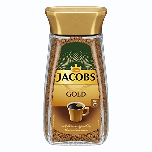 Jacobs Gold Löslicher Kaffee, 6er Pack (6 x 200 g) von Jacobs