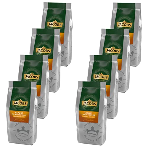 Jacobs Export Traditional Café Crème Ganze Bohne 8 x 1000g, 8 kg Jacobs Export Traditional Café Crème Ganze Bohne 8 x 1000g, 8 kg von Jacobs