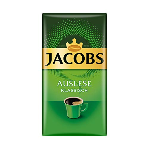 Jacobs Filterkaffee Auslese Klassisch, 12er Pack, 12 x 500 g gemahlener Kaffee von Jacobs
