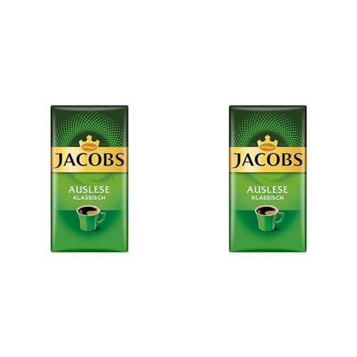 Jacobs Filterkaffee Auslese Klassisch, 500 g gemahlener Kaffee (Packung mit 2) von Jacobs