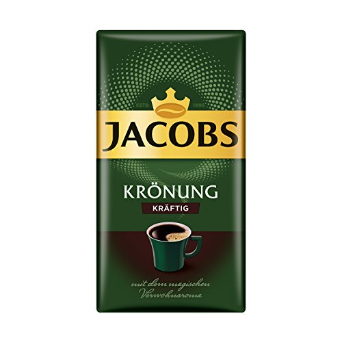 Jacobs Filterkaffee Krönung Kräftig, 500 g gemahlener Kaffee von Jacobs