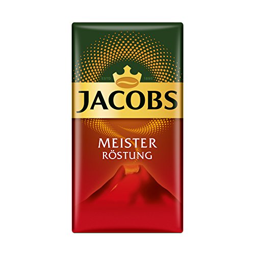 Jacobs Filterkaffee Meisterröstung, 12er Pack, 12 x 500 g gemahlener Kaffee von Jacobs