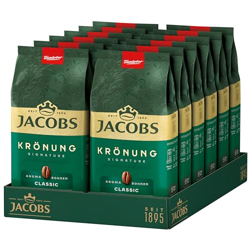 Jacobs Krönung Aroma-Bohnen Classic , Kaffee Ganze 12er Pack (12 x 500 g) Jacobs Krönung Aroma-Bohnen Classic , Kaffee Ganze 12er Pack (12 x 500 g) von Jacobs