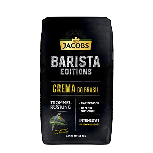 Jacobs Kaffeebohnen Barista Editions Crema do Brasil, Bohnenkaffee, 1 kg von Jacobs