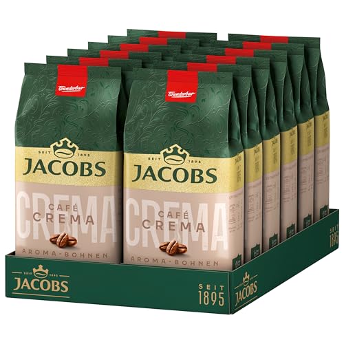 Jacobs Kaffeebohnen Crema Aroma-Bohnen, 12 x 500g Jacobs Kaffeebohnen Crema Aroma-Bohnen, 12 x 500g von Jacobs