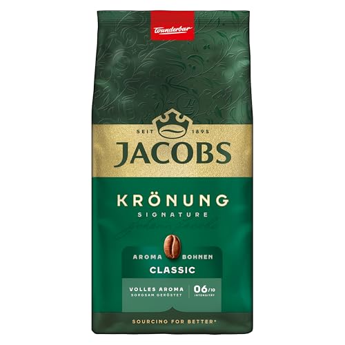 Jacobs Krönung Aroma-Bohnen Classic , Kaffee Ganze Bohnen (1 x 500 g) Jacobs Krönung Aroma-Bohnen Classic , Kaffee Ganze Bohnen (1 x 500 g) von Jacobs