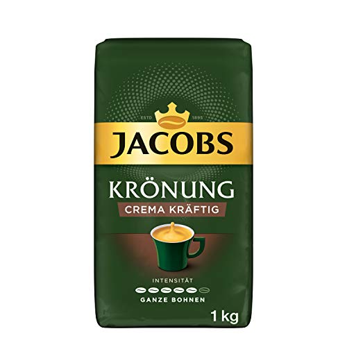 Jacobs Kaffeebohnen 1000 g, Krönung Crema Kräftig von Jacobs