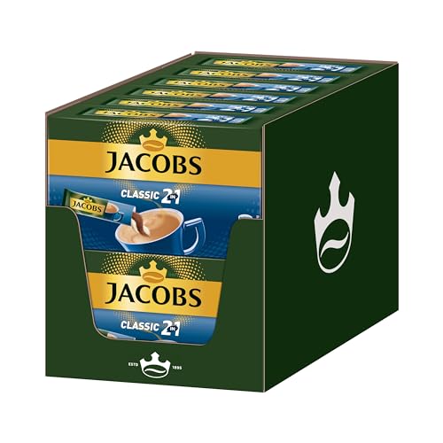 Jacobs Kaffeespezialitäten 2 in 1, 120 Sticks mit Instant Kaffee, 12 x 10 Getränke von Jacobs