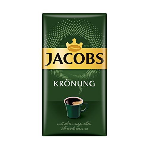 Jacobs Filterkaffee Krönung Klassisch, gemahlener Kaffee, 12er Pack (12 x 500 g) von Jacobs