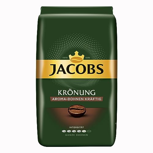 Jacobs Krönung Aroma Bohnen Kräftig, ganze Bohnen, Kaffeebohnen, Kaffee, 500g Jacobs Krönung Aroma Bohnen Kräftig, ganze Bohnen, Kaffeebohnen, Kaffee, 500g von Jacobs
