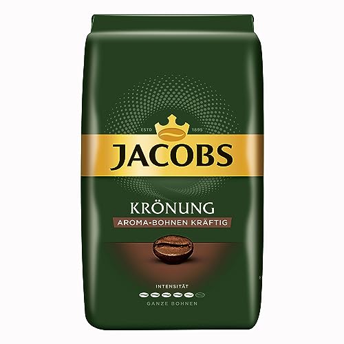 Jacobs Krönung Aroma Bohnen Kräftig, ganze Bohnen, Kaffeebohnen, Kaffee, 500g von Jacobs