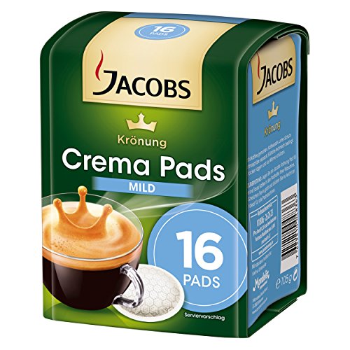 Jacobs Pads Mild 16 Stück Kaffeepad 105g Jacobs Pads Mild 16 Stück Kaffeepad 105g von Jacobs