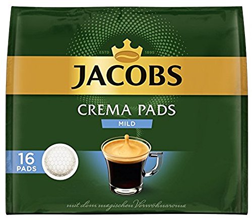 Jacobs Krönung Creme Mild, 16 Kaffee Pads, 5er Pack (5 x 105 g) von Jacobs