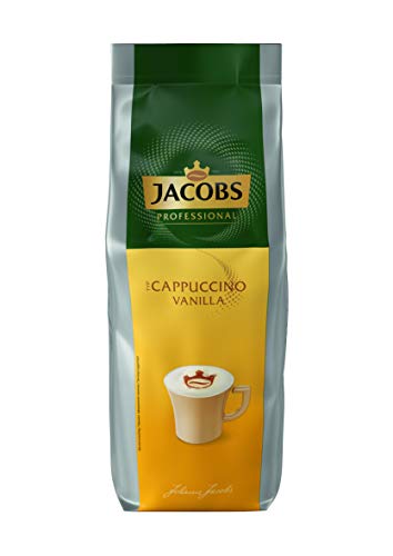 Jacobs Professional Cappuccino Vanilla, Instant-Kaffee 1kg, Löslicher Kaffee mit feiner Vanillenote Jacobs Professional Cappuccino Vanilla, Instant-Kaffee 1kg, Löslicher Kaffee mit feiner Vanillenote von Jacobs