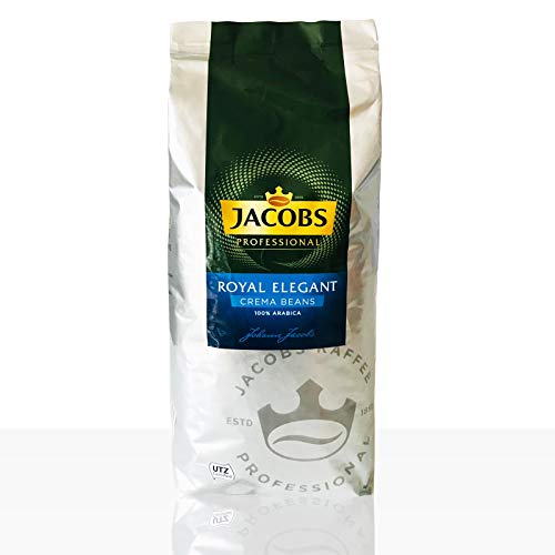 Jacobs Royal Elegant Arabica - Karton 8 x 1kg ganze Bohne von Jacobs