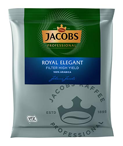 Jacobs Royal Elegant Filterkaffee Portionsbeutel, 100% Arabica, Hochergiebig, Großpackung (80 Stück je 60g = 4,8 kg) von Jacobs