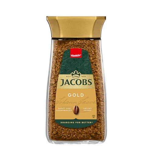 Jacobs löslicher Kaffee, Instant Kaffee, Gold, 200g Jacobs löslicher Kaffee, Instant Kaffee, Gold, 200g von Jacobs