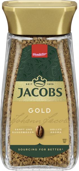 Jacobs löslicher Kaffee Gold Instant Kaffee von Jacobs