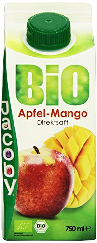 Jacoby Bio Apfel-Mangosaft, 8er Pack (8 x 750 ml) von Jacoby