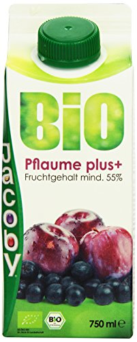 Jacoby Bio Pflaume plus, 8er Pack (8 x 750 ml) von Jacoby