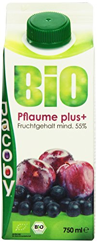 Jacoby Bio Pflaume plus, 8er Pack (8 x 750 ml) von Jacoby