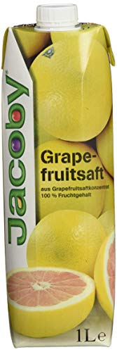 Jacoby Grapefruitsaft aus Grapefruitsaftkonzentrat, 6er Pack (6 x 1 l) von Jacoby