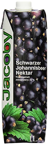 Jacoby Johannisbeernektar schwarz, 6er Pack (6 x 1 l) von Jacoby