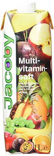 Jacoby Multivitaminsaft, 6er Pack (6 x 1 l) von Jacoby