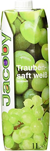 Jacoby Traubensaft weiss, 6er Pack (6 x 1 l) von Dttra