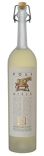 2er Set Jacopo Poli Grappa Miele (Honig) Museo della Grappa (2 x 0,5 Liter) von Jacopo Poli