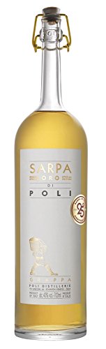 2er Set Poli Sarpa Oro di Poli Grappa 40% (2 x 0,7 Liter) von Jacopo Poli