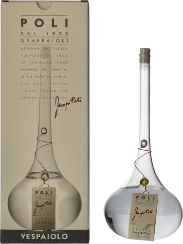 Poli Grappa Amorosa di Settembre Vespaiolo 40% Vol. 0,5l in Geschenkbox Poli Grappa Amorosa di Settembre Vespaiolo 40% Vol. 0,5l in Geschenkbox von Poli