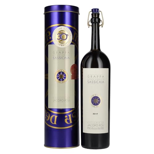 Jacopo Poli Grappa Elevata in Barili di Sassicaia (1 x 0.5 l) von Poli