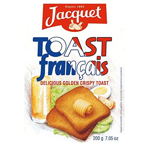 Jacquet Französisch Toast 200 g (Packung von 6) von Jacquet