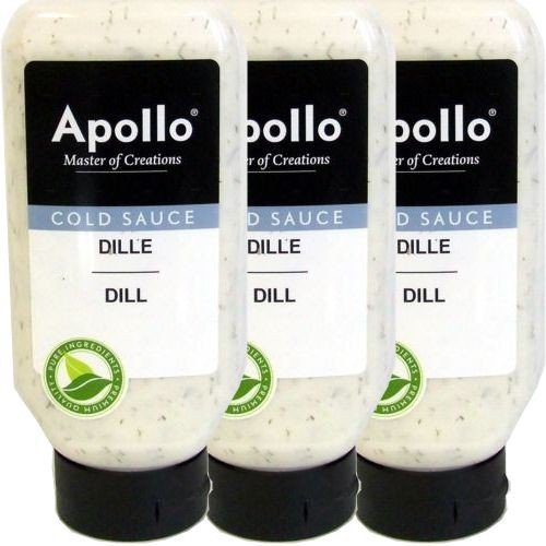 Apollo Gewürz-Sauce DILLE-SAUS 3 x 670ml (Dill-Sauce) von Jadico