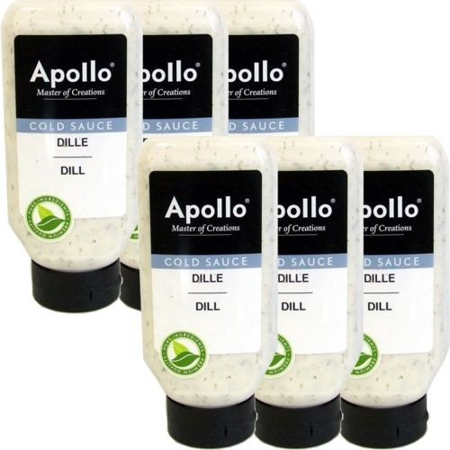Apollo Gewürz-Sauce DILLE-SAUS 6 x 670ml (Dill-Sauce) von Jadico