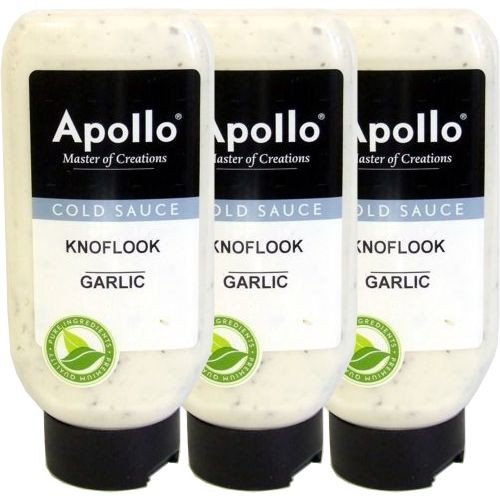 Apollo Gewürz-Sauce KNOFLOOK-SAUS 3 x 670ml (Knoblauch) von Jadico