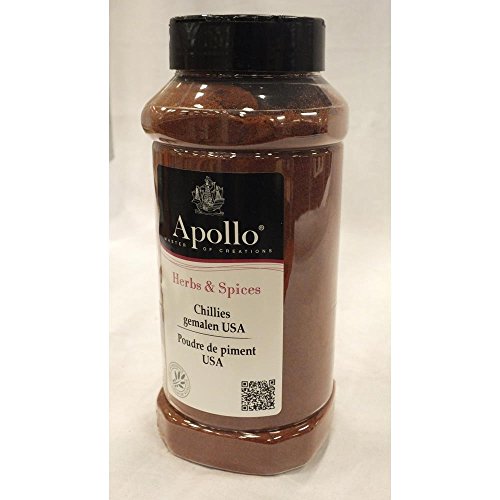 Apollo Gewürzmischung Herbs & Spices Chilliepoeder USA 500g Dose (gemahlene Chillies aus USA) von Jadico