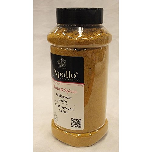 Apollo Gewürzmischung 'Herbs & Spices' Kerriepoeder madras 450g Dose (Currypulver Madras) von Jadico